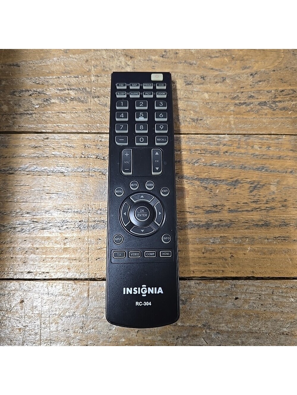 Insignia TV Remote Control RC - 304 Original